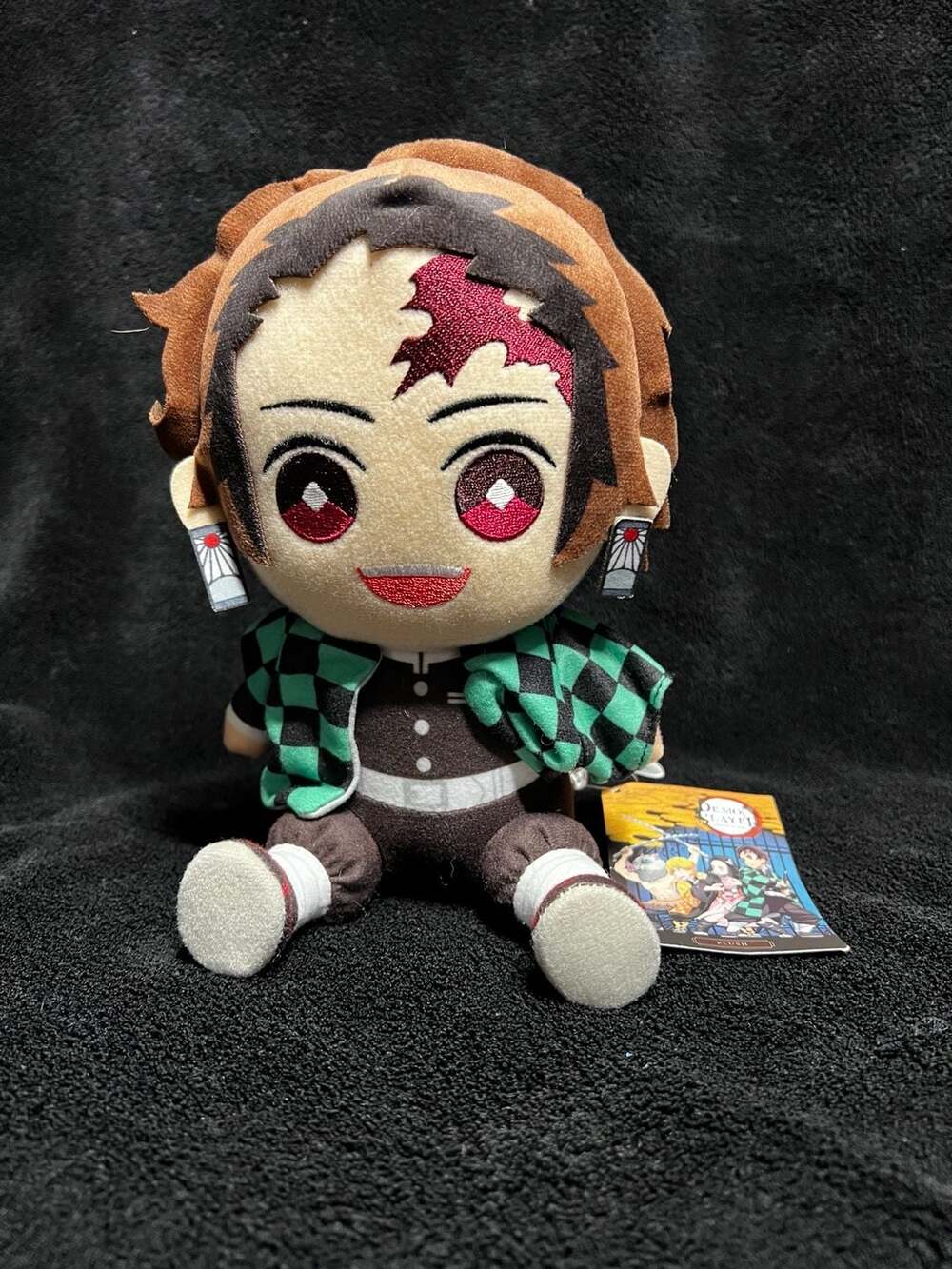 Great Eastern Entertainment Demon Slayer Tanjiro Kamado Plush 7 Inch